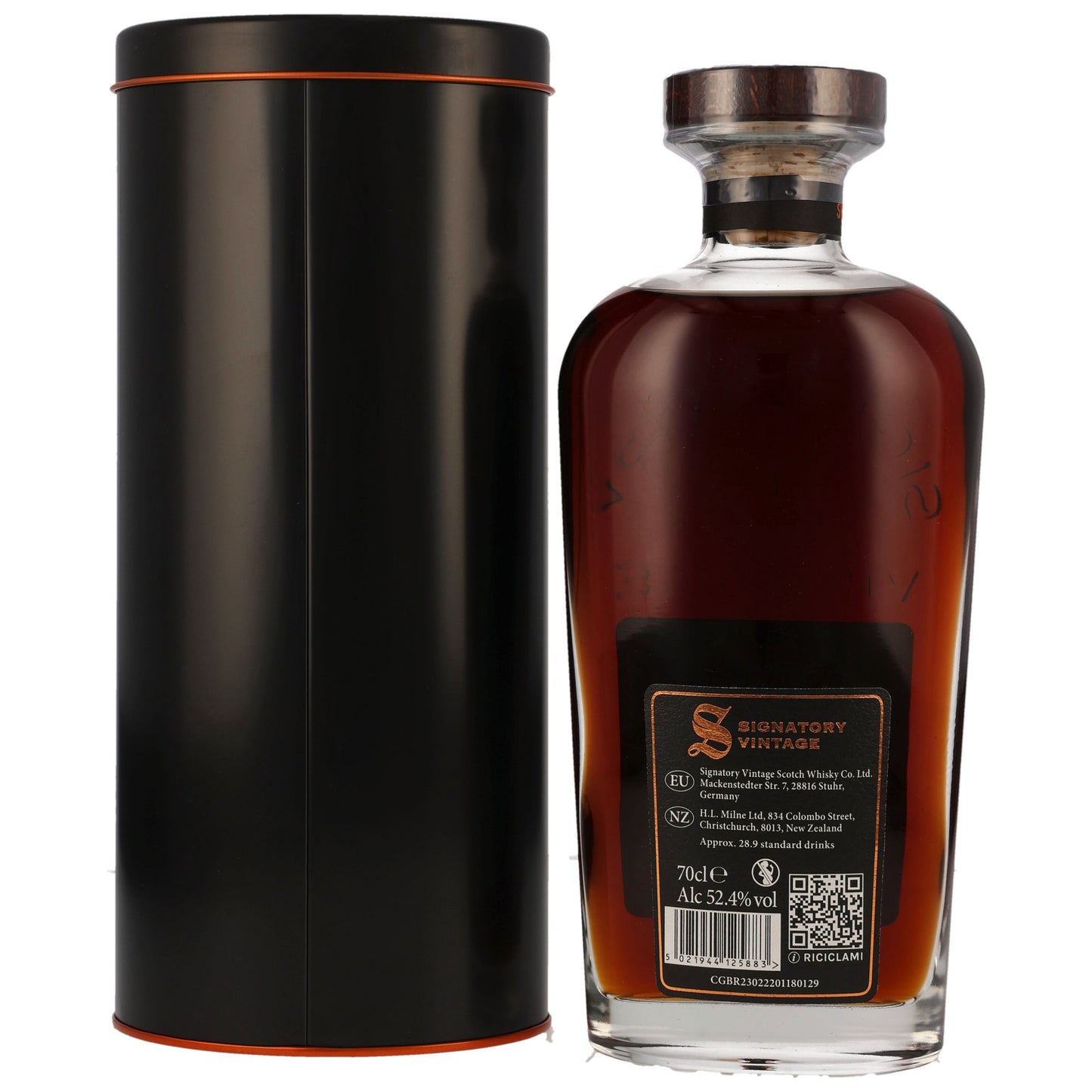 Glenrothes 1997/2024 Fass #9812 Signatory Vintage Symingtons Choice, 52,4%Vol. (0,7l)