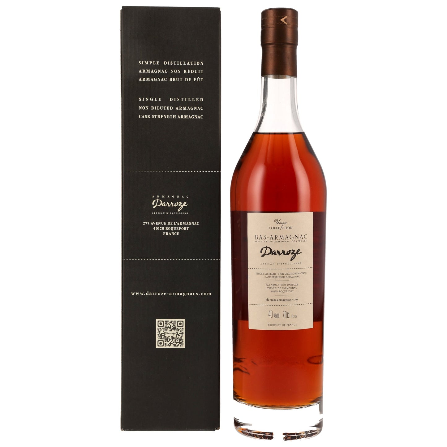 Domaine de Cantau 1992/2024 Armagnac Darroze, 49%Vol. (0,7l)