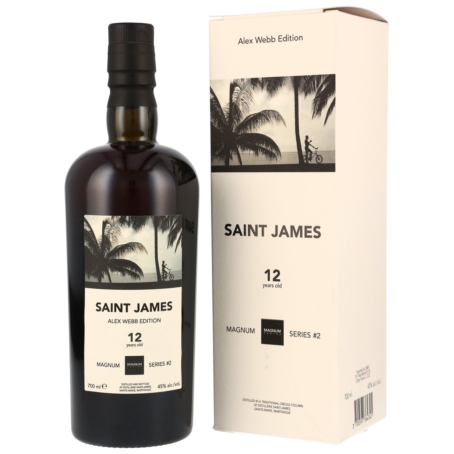 Saint James 2010/2023 Magnum Series #2, 45%Vol. (0,7l)