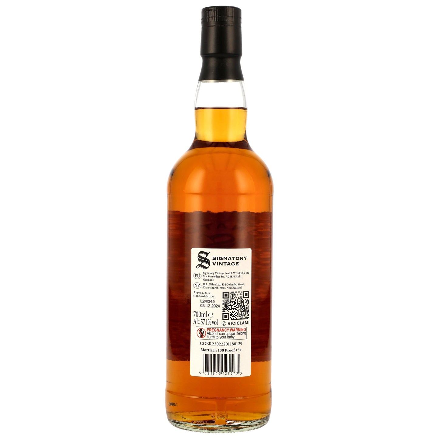 Mortlach 2013/2024 Signatory 100 PROOF Edition #34, 57,1%Vol. (0,7l)