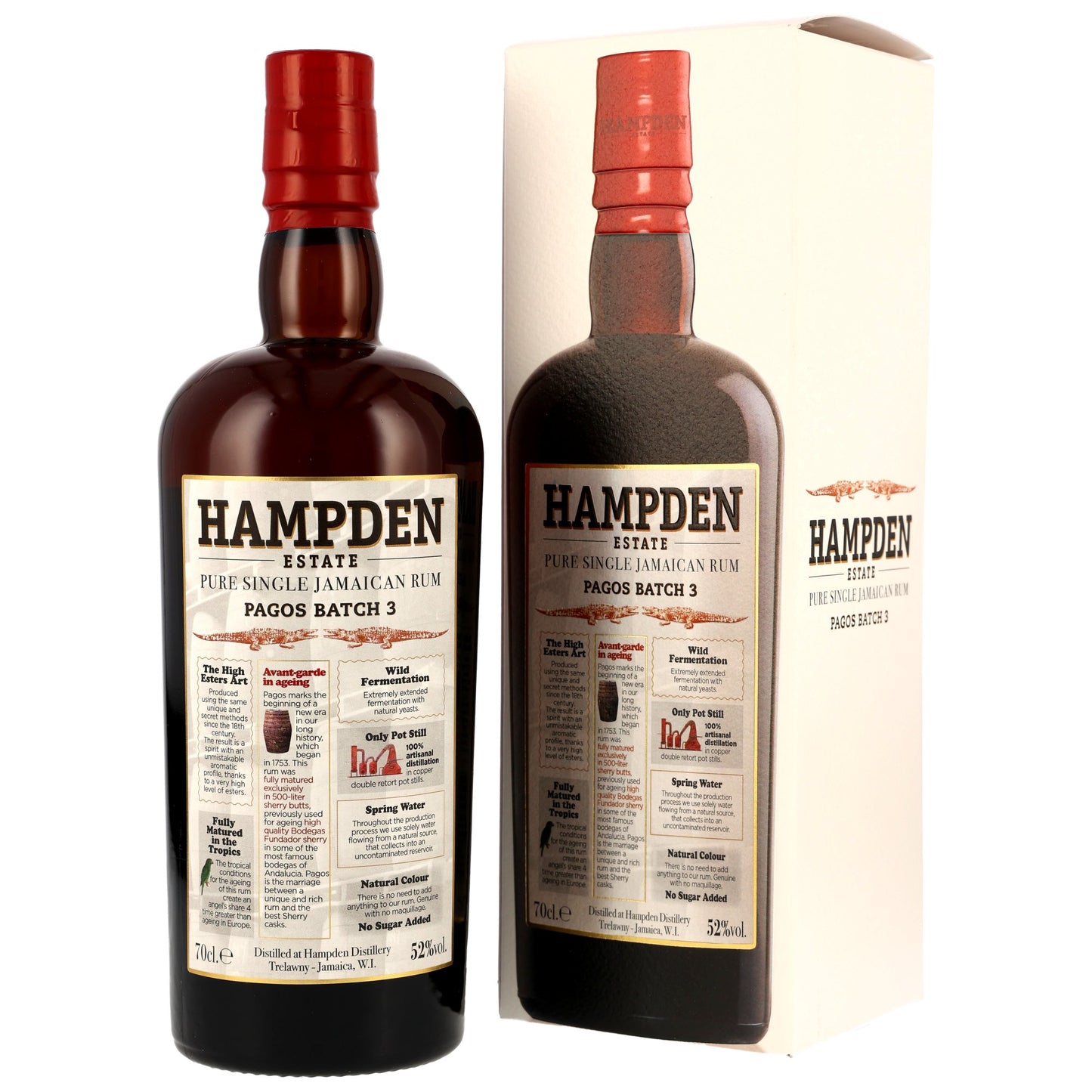 Hampden Pagos 2024, 52%Vol. (0,7l)