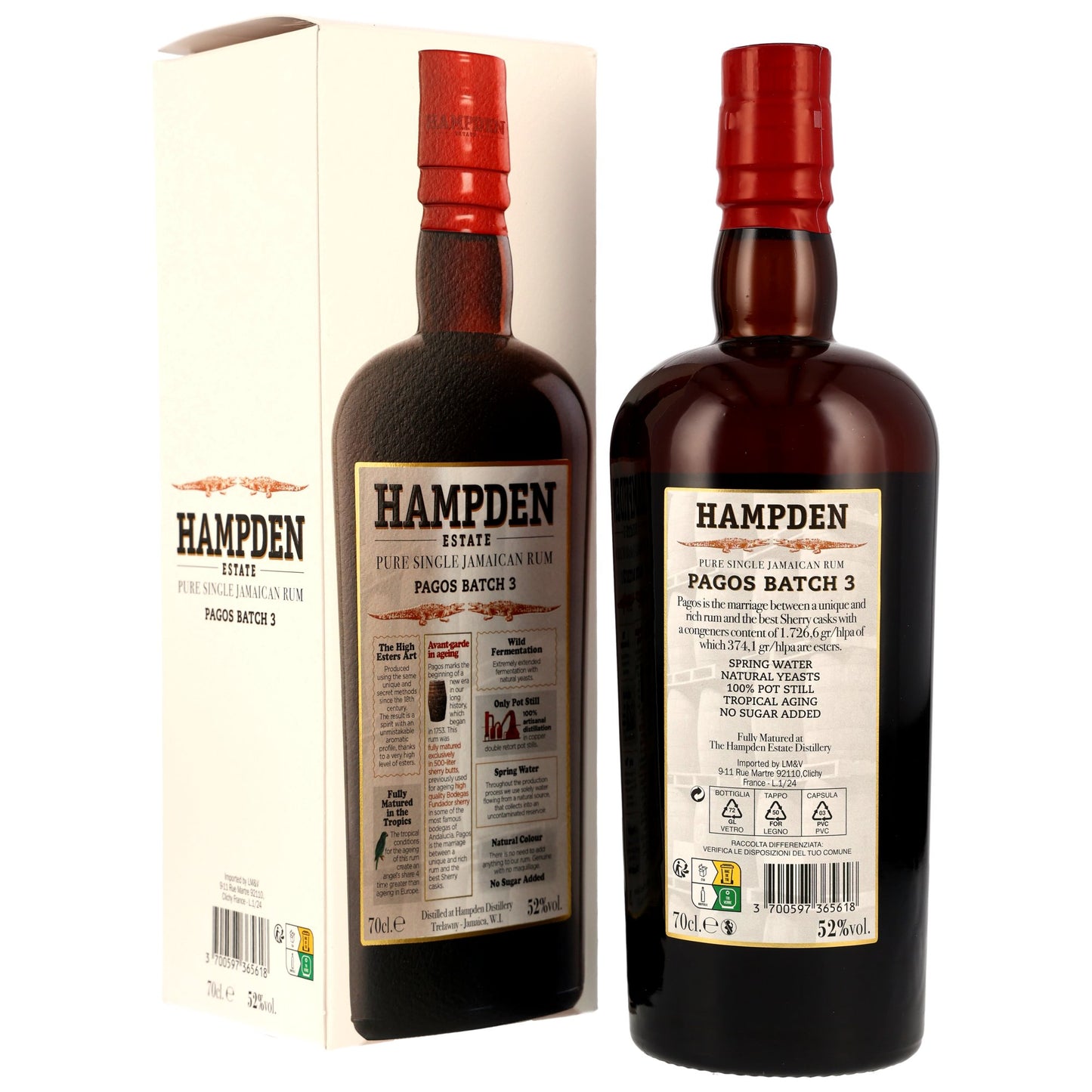 Hampden Pagos 2024, 52%Vol. (0,7l)