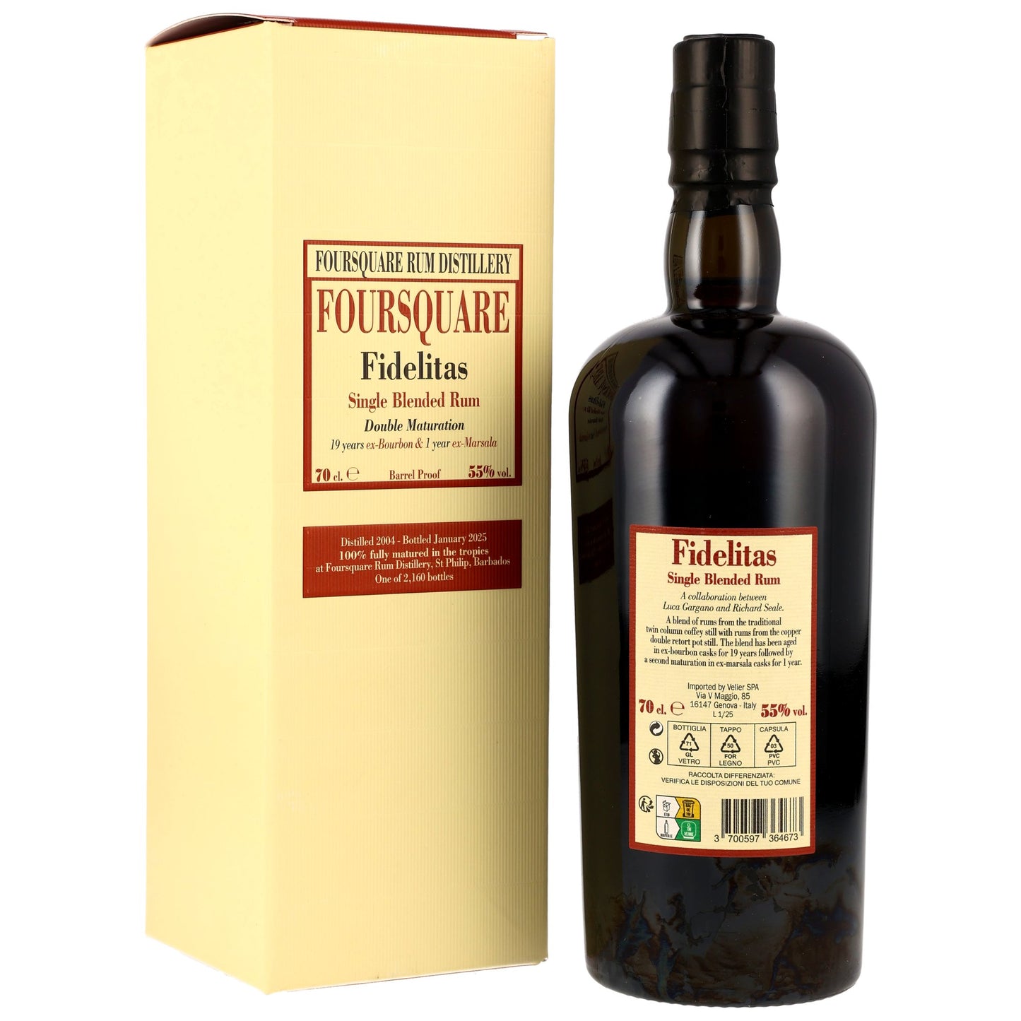 Foursquare Fidelitas 2004/2025, 55%Vol. (0,7l)