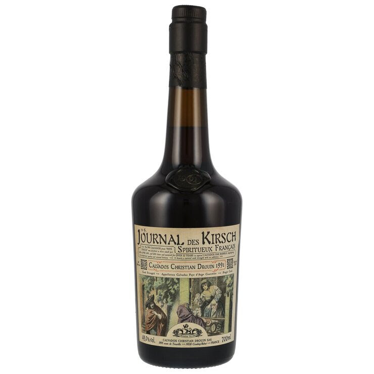 Christian Drouin 1991/2023
Calvados Journal des Kirsch N.6, 49%Vol. (0,7l)