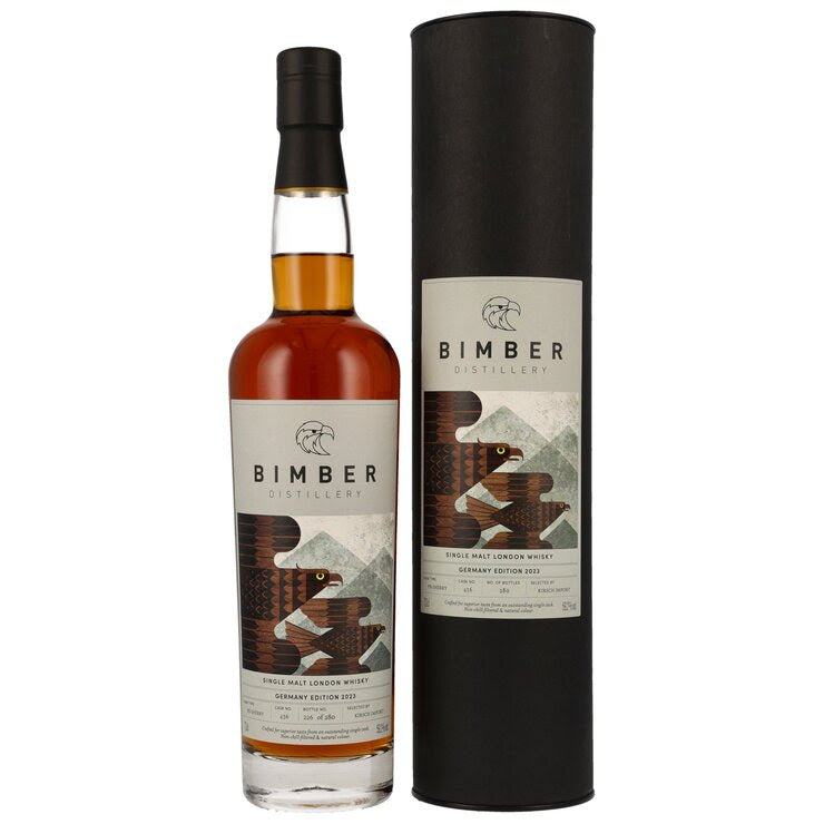 Bimber Pedro Ximénez Sherry Cask #456, Germany Edition 2023, 59,2%Vol. (0,7l)