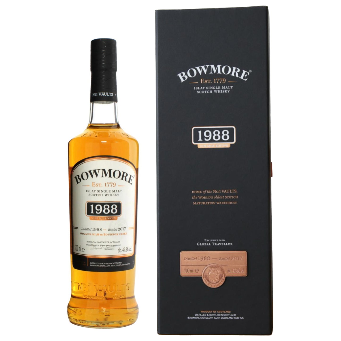 Bowmore 1988/2017 Vintage Edition, 47,8%Vol. (0,7l)