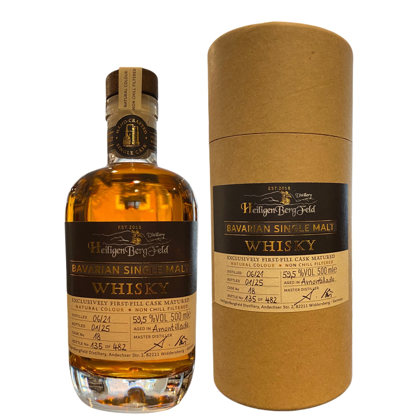 HeiligenBergFeld Cask 18 Amontillado, 59,5%Vol. (0,5l)