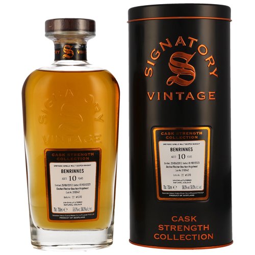 Benrinnes 2012/2023 Sig CS #310542, 58%Vol. (0,7l)