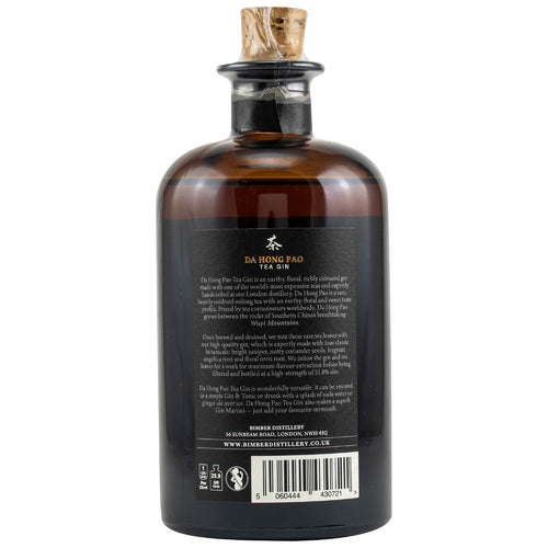 Bimber Da Hong Pao Tea Gin, 51,8%Vol. (0,5l)