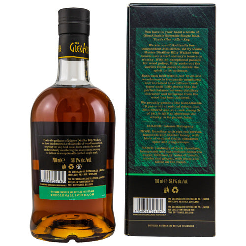GlenAllachie 10J. Cask Strength Batch 9, 58,1%Vol. (0,7l)