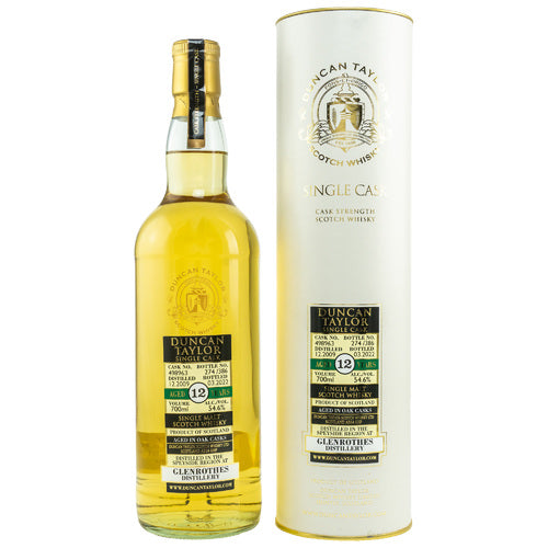 Glenrothes 2009/2022 Single Cask #498963 Duncan Taylor, 54,6%Vol. (0,7l)