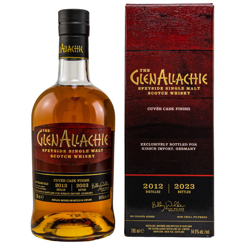 GlenAllachie 2012/2023 PX, Moscatel & Ruby Port Cuvee, 54,9%Vol. (0,7l)