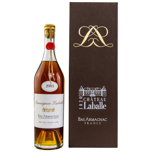 Laballe Bas Armagnac 2003/2023, 44,3%Vol. (0,7l)