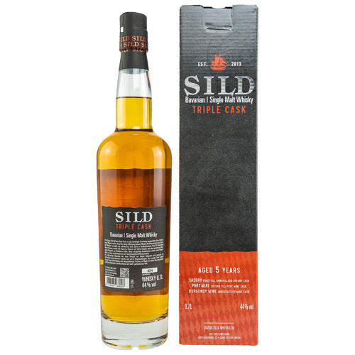 Sild 5J. Triple Cask Single Malt, 44%Vol. (0,7l)