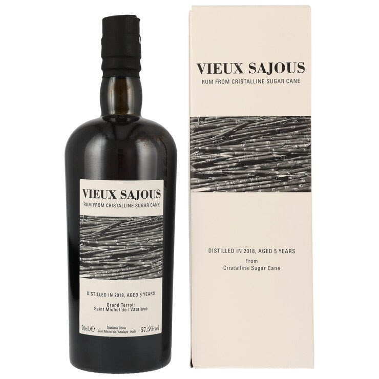 Vieux Sajous 5J. Pure Single Rhum Agricole, 57,5%Vol. (0,7l)