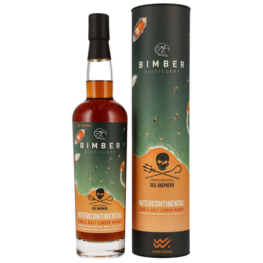 Bimber Intercontinental 2019 Moscatel Finish Single Cask for Sea Shepherd, 58,1%Vol. (0,7l)