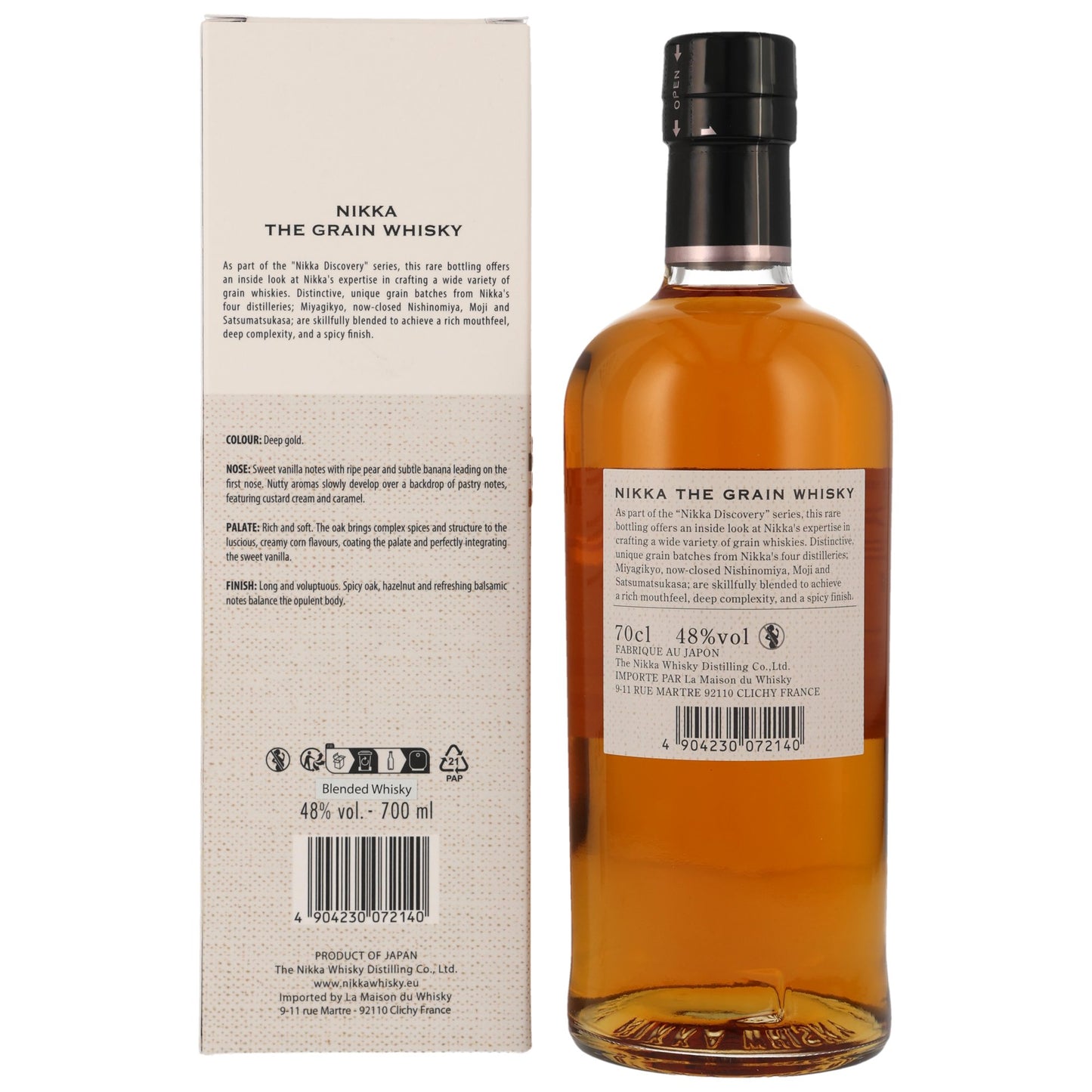 Nikka The Grain Discovery, 48%Vol. (0,7l)