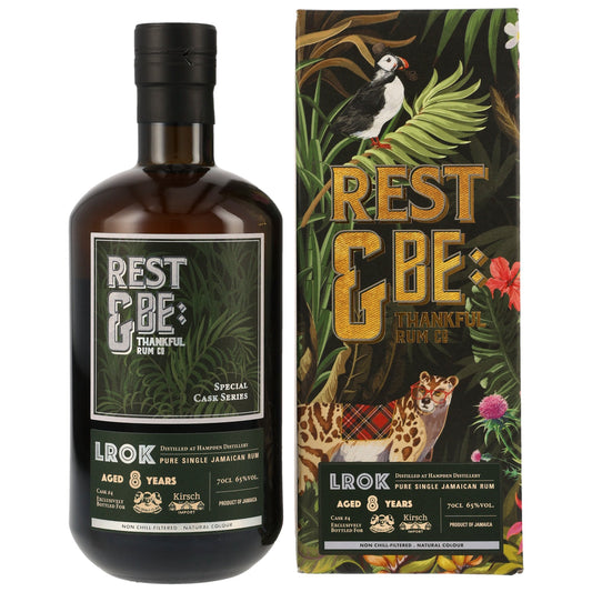 Hampden 2016/2024 LROK Single Cask #4 Rest & Be Thankful, 65%Vol. (0,7l)