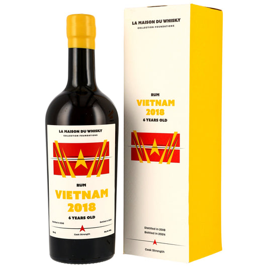 Vietnam Rum 2018/2024 Flag Series by La Maison du Whisky, 56,6%Vol. (0,7l)