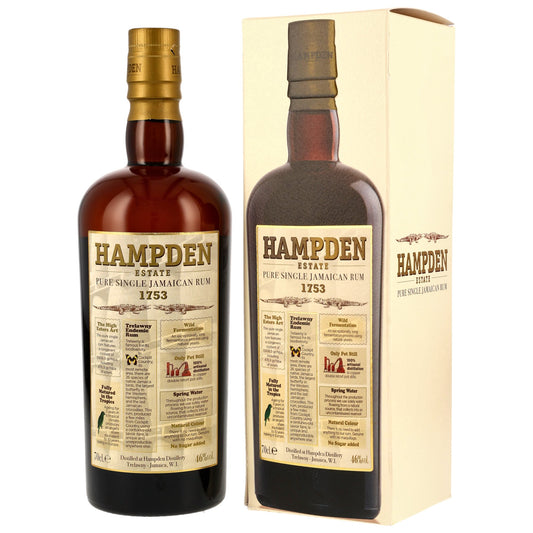 Hampden 1753 - 3J., 46%Vol. (0,7l)
