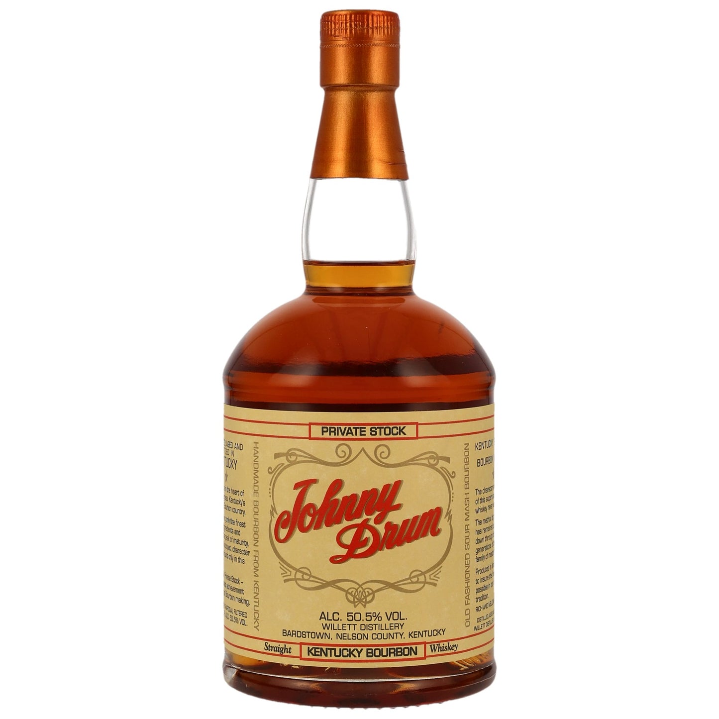 Johnny Drum Sour Mash Bourbon (Willet) 50,5%Vol. (0,7l)