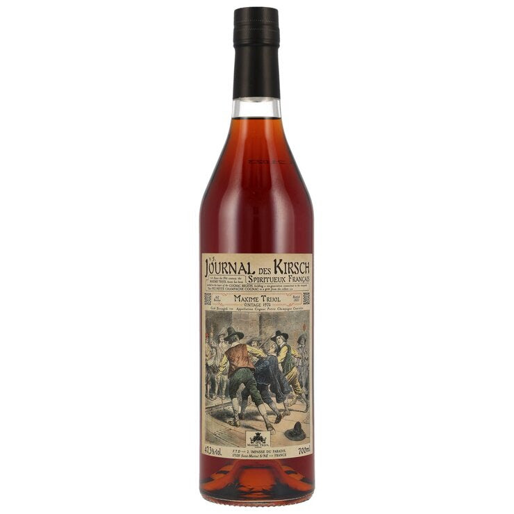 Maxime Trijol 1972/2023 Cognac Petite ChampagneJournal des Kirsch N.5, 47,3%Vol. (0,7l)