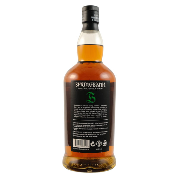 Springbank 15J., 46%Vol. (0,7l)