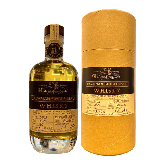 HeiligenBergFeld Cask 20 Ex-Bockbierfass Oktoberfest Edition, 57,7%Vol. (0,5l)