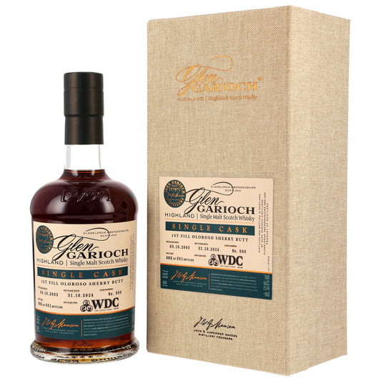 Glen Garioch 2003/2024 Single Cask für Wu Dram Clan, 53,9%Vol. (0,7l) Vorbestellung, Versand im Laufe dieser Woche!