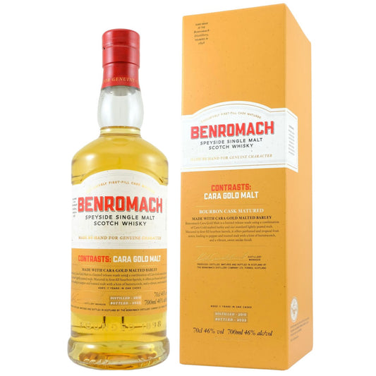 Benromach 2010/2022 Contrasts: Cara Gold Malt, 46%Vol. (0,7l)