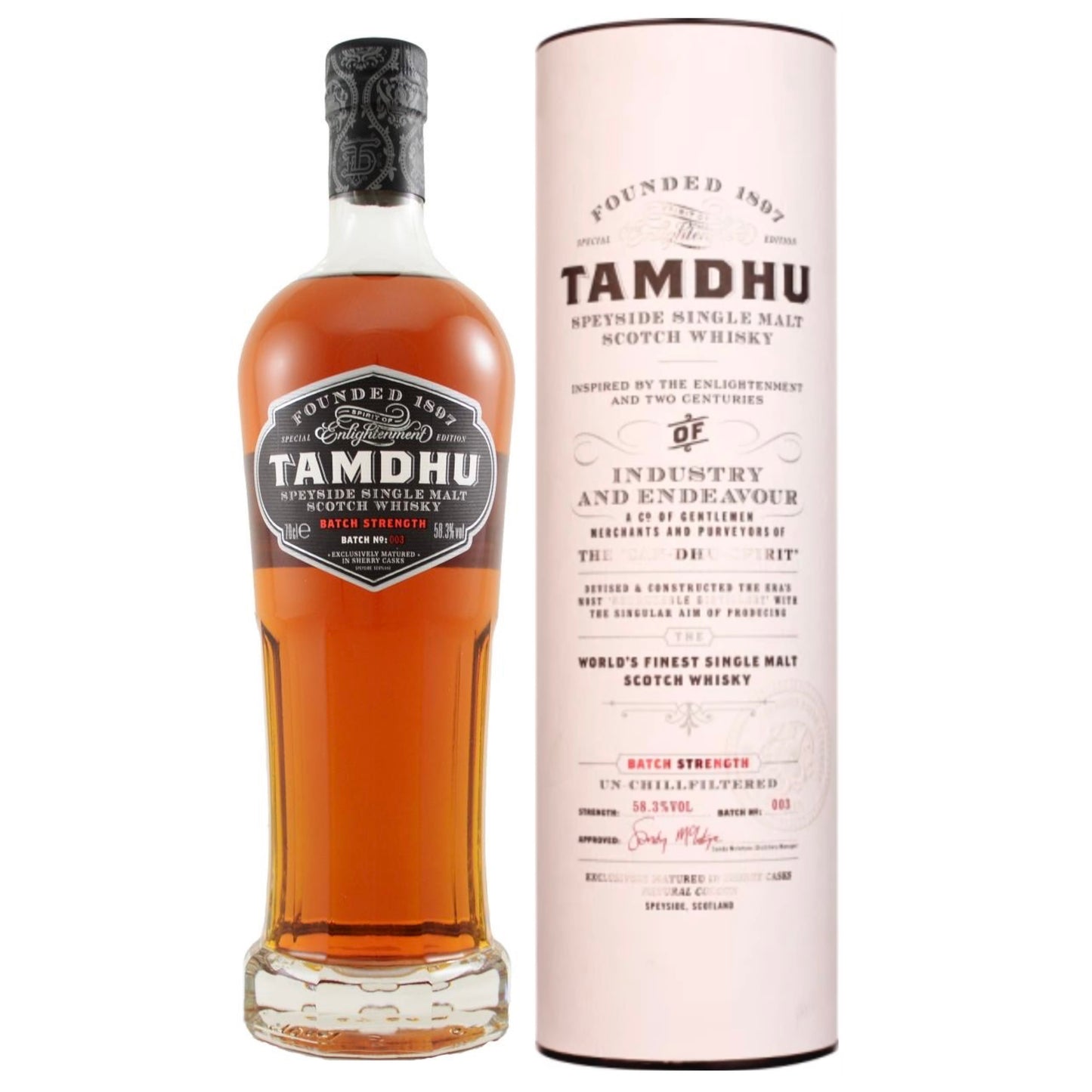 Tamdhu Batch Strength Batch 003, 58,3%Vol. (0,7l)