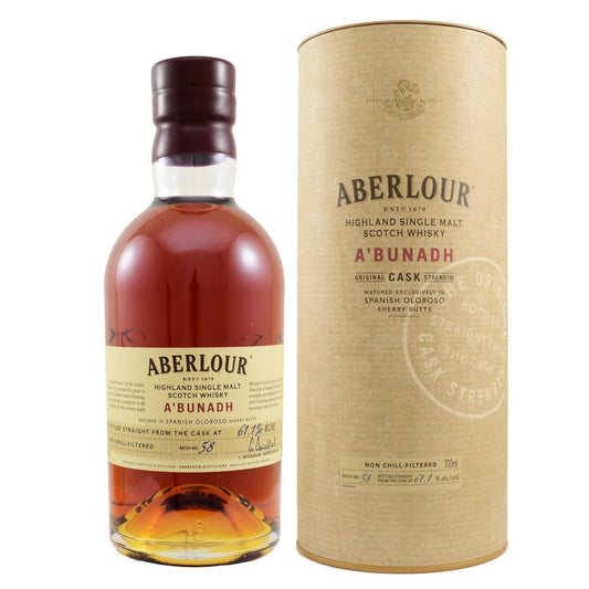 Aberlour A'Bunadh Batch 58, 61,1%Vol. (0,7l)