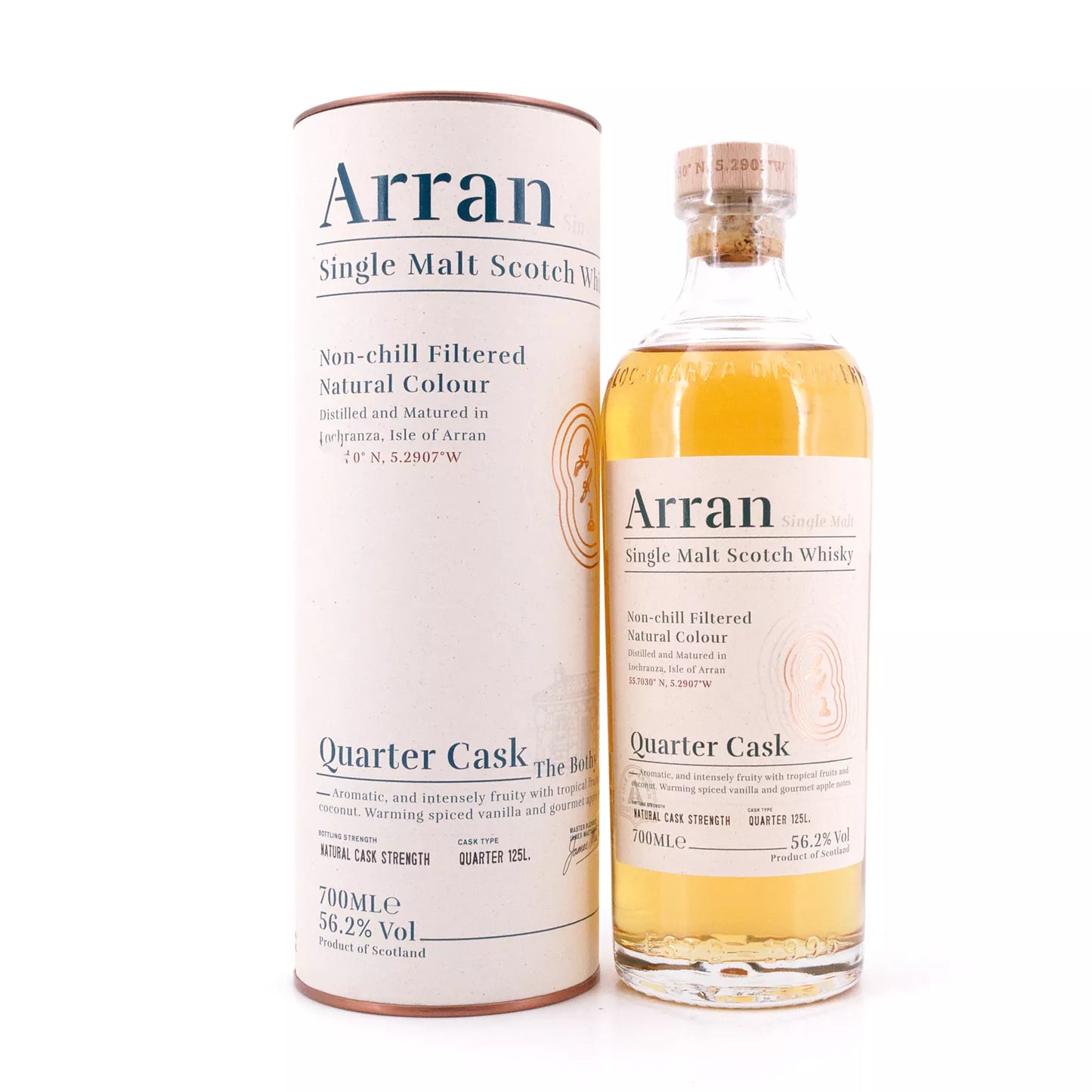 Arran Quarter Cask Single Malt, 56,2% Vol. (0,7l)