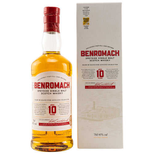 Benromach 10 Jahre, 43%Vol. (0,7l)