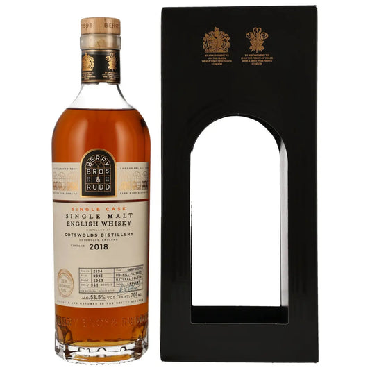 Cotswolds 2018/2023 Single Cask #2194 Berry Bros & Rudd, 53,5%Vol., (0,7l)