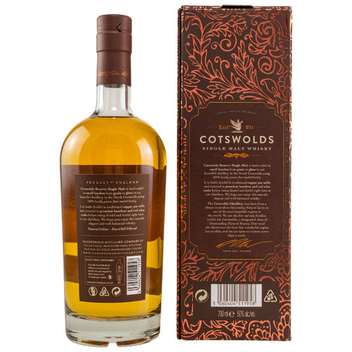 Cotswolds Distillery Reserve, 50%Vol. (0,7l)