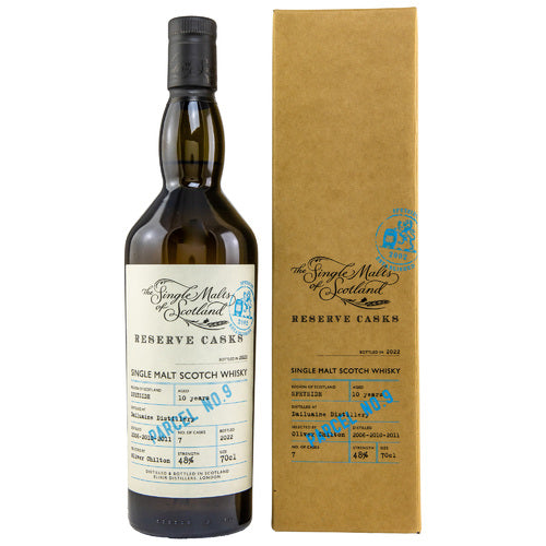 Dailuaine 2006-2010-2011/2022 Parcel 9 The Single Malts of Scotland, 48%Vol. (0,7l)