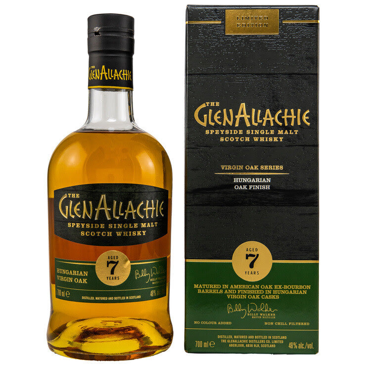 GlenAllachie 7J. Hungarian Oak Finish, 48%Vol. (0,7l)