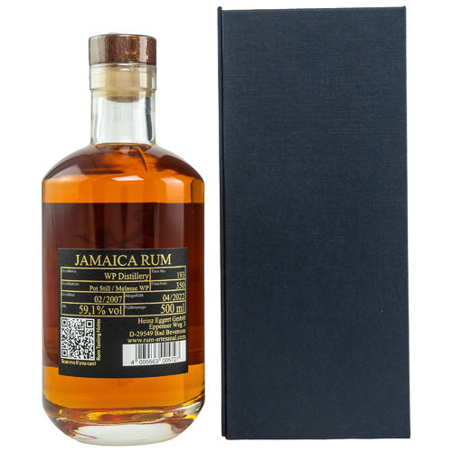 Jamaica WP 2007/2022 Cask #193 Rum Artesanal, 59,1%Vol. (0,5l)