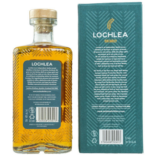 Lochlea Our Barley Single Malt, 46%Vol., (0,7l)